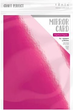 Magnificent Magenta Mirror Cardstock, 5 sheets